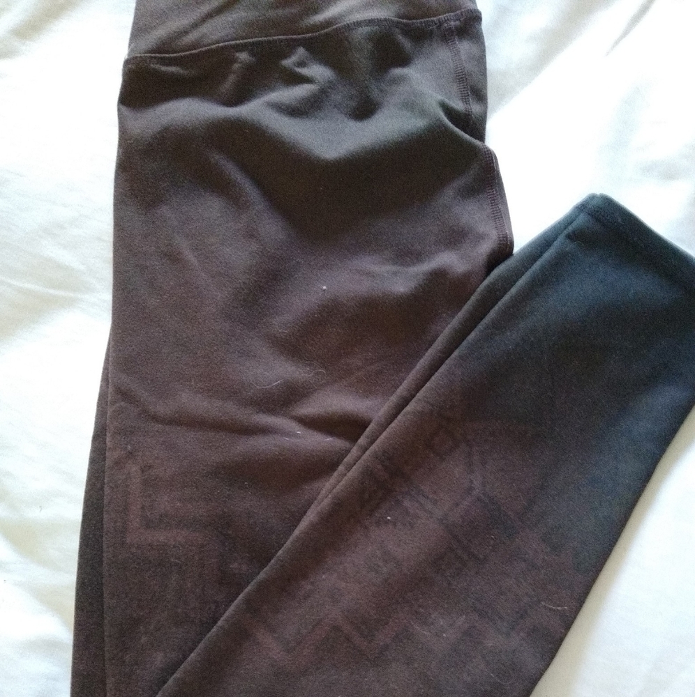 Alo brown leggings full length